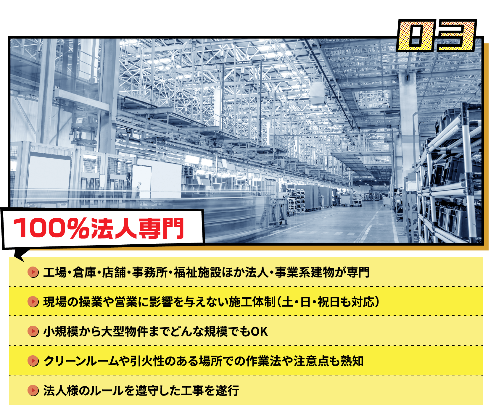 100％法人専門