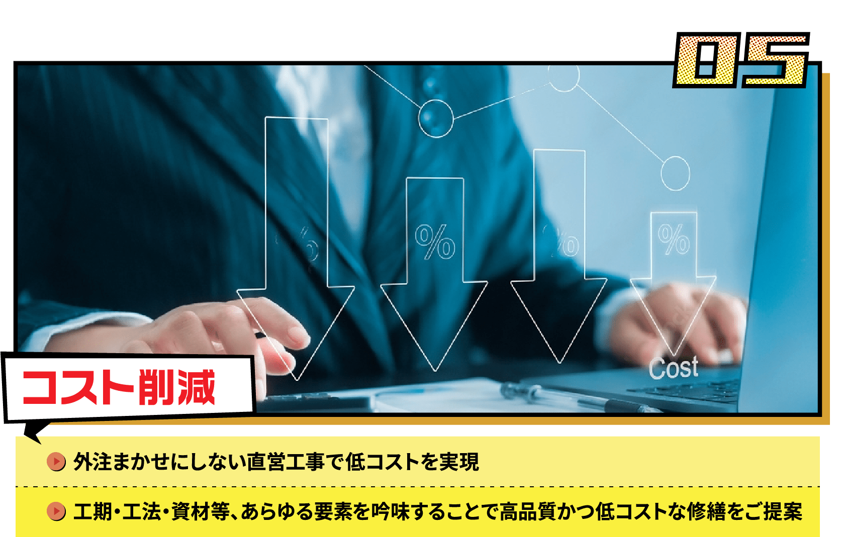 コスト削減