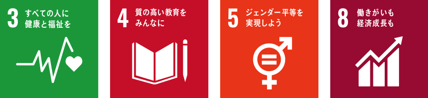 すべての人に健康と福祉を